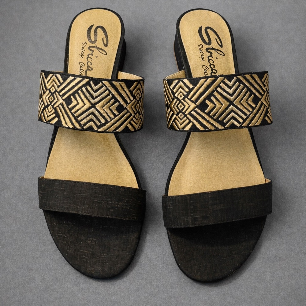 Sbicca black sandals